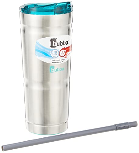 Bubba Vacuum Insulated Stainless Steel Tumbler with Straw 24oz 2 Pack X31903