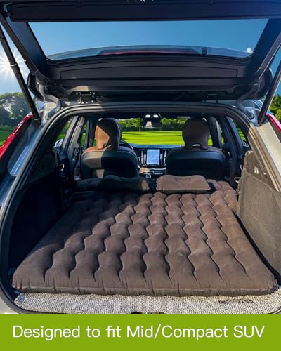 SUV Air Mattress with Electric Pump, Black I3897