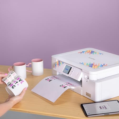 Brother Sublimation Printer with 4-Color Ink Cartridge Set R9817