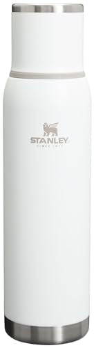 Stanley Adventure-To-Go Vacuum Bottle 25 oz Wide Mouth Insulated Stainless Steel Thermos, Blue Glow D5617