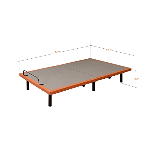 Split King Adjustable Bed Frame with Hybrid Mattress, Zero Gravity, Massage R919726