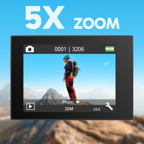 AKASO EK7000 Pro 4K Action Camera with Touch Screen, Waterproof G537