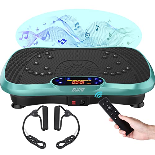 AXV Vibration Plate Fitness Platform Exercise Machine for Full Body Workout Q37919