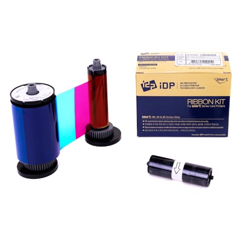 IDP SMART-31 Series ID Card Simplex Printer Kit with Windows ID Software and 250-Print YMCKO Ribbon H762667