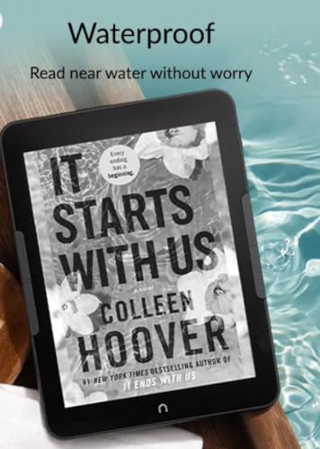 Barnes & Noble NOOK GlowLight 4 Plus eReader 7.8-Inch 32GB Waterproof (Renewed), Black Y44977