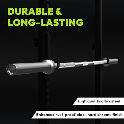 Olympic Barbell 45lb 2-inch Weight Bar for Strength Training X886729