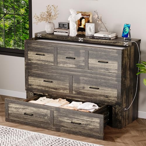 Queen Size Murphy Bed Cabinet with Charging Station, White P336686