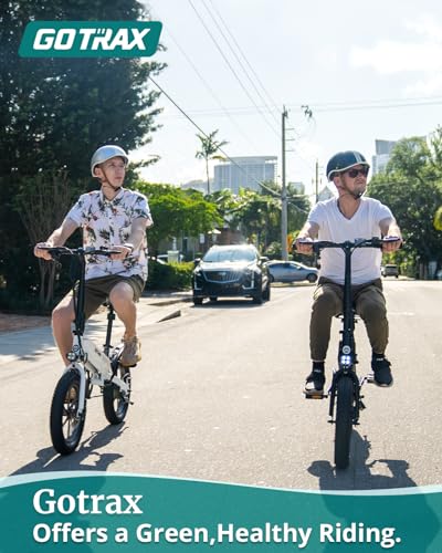 Gotrax S3 Electric Bike, 750W Peak Motor, 25 Miles Range, Folding Fat Tire E-Bike B18421