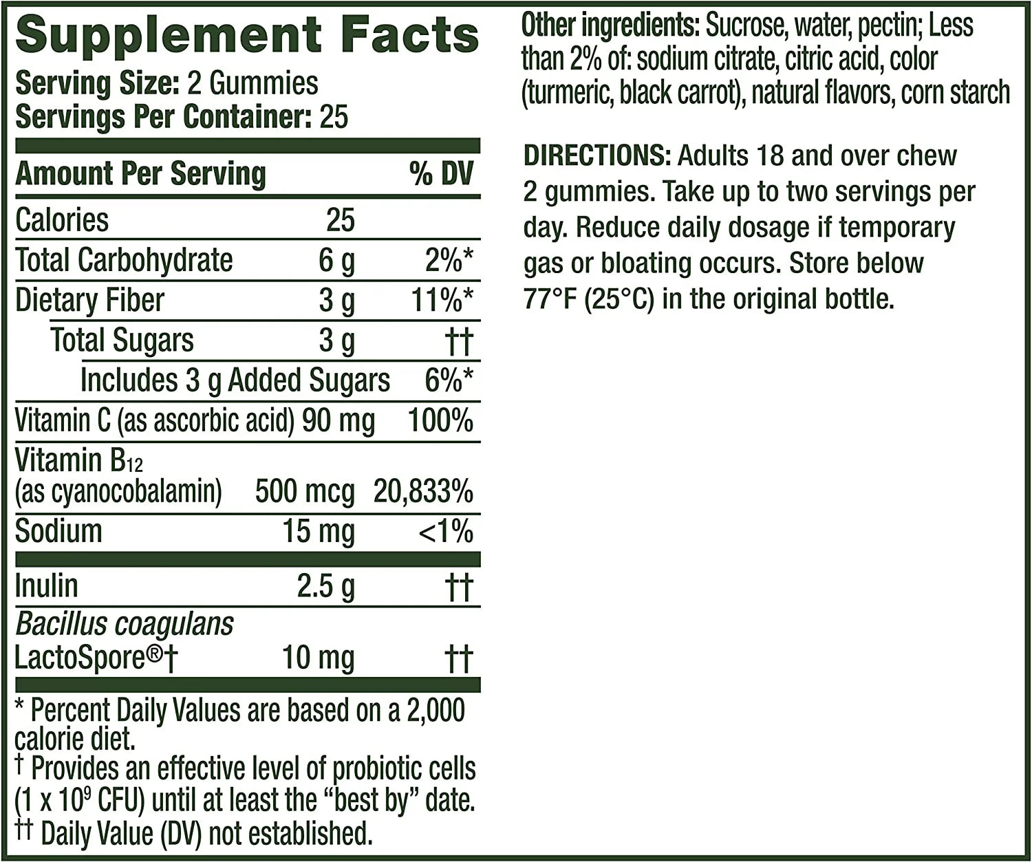Align Probiotic Gummies, Citrus Flavor, 50 Count K4399