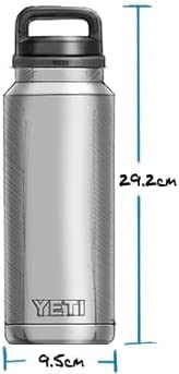 YETI Rambler 36 oz Bottle, Vacuum Insulated, Stainless Steel with Chug Cap M79550