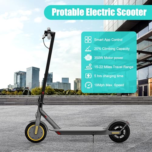 Electric Scooter for Adults, 16 Mph, 350W, Foldable with App Control Q105033