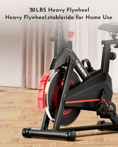 Exercise Bike, Low Noise Indoor Cycling Bike with Adjustable Brake Pad M526
