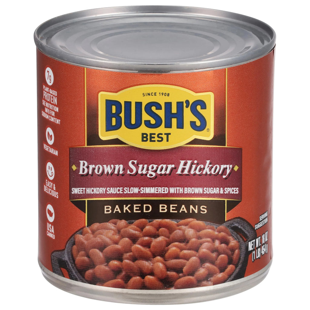 Bush’s Best Baked Beans Country Style with Bacon and Brown Sugar, 8.3 oz (Pack of 12) D3753