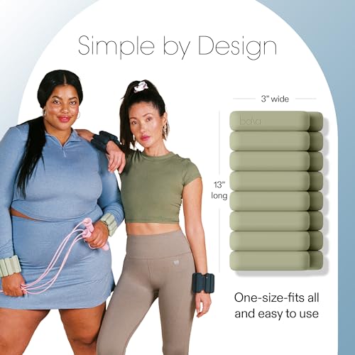 Bala Bangles Wrist & Ankle Weights Adjustable Silicone Set for Women Men Y10032