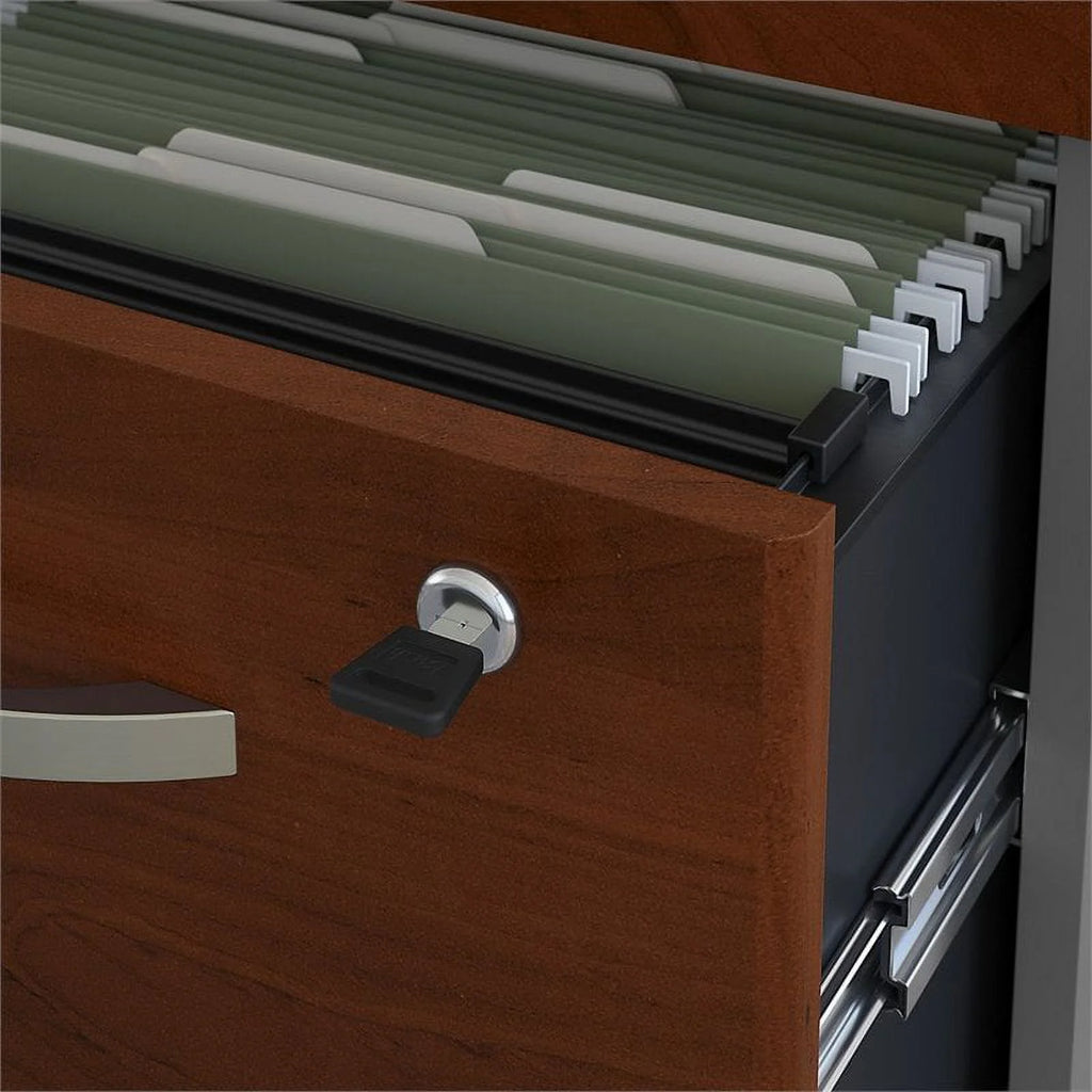 Scranton & Co 72" U-Shaped Desk with Pedestal J47394