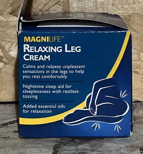 MagniLife Relaxing Leg Cream with Lavender and Magnesium, 2 Pack of 4oz P219