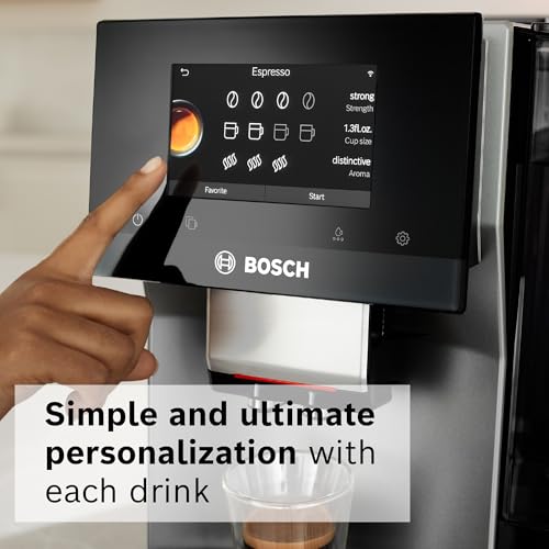 Bosch 800 Series Fully Automatic Espresso Machine, Silver D3019