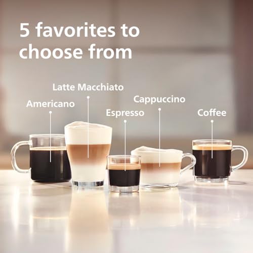 Philips 3200 Series Fully Automatic Espresso Machine with LatteGo, Black (EP3241/54) Z899846