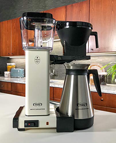 Technivorm Moccamaster 79317 KBGT Thermal Carafe 10-Cup Coffee Maker, Stone Grey F58579