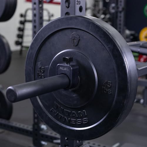 Titan Fitness Rackable Multi-Grip Camber Olympic Barbell, 1000 LB O354