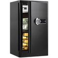 7.2 Cu ft Extra Large Biometric Home Safe Fireproof Waterproof, Anti-Theft Touch Screen Fingerprint Home Security Safe Box With Hidden Compartment, Separate Lock Box and Led Light (TC80)