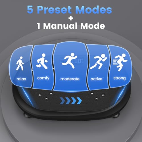 Vibration Plate Exercise Machine for Full Body Workout, 450 lbs Capacity K2776