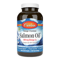 Carlson - Norwegian Salmon Oil, 500 mg Omega-3s, Norwegian, Wild Caught, Sustainably Sourced, 180 Softgels