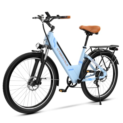 DriftGod 26" Electric Bike for Adults, 1000W Motor, 48V Removable Battery B544
