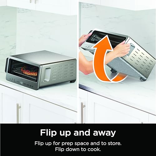 Ninja Digital Air Fry Countertop Oven, 8-in-1, XL Capacity, Silver, SP101 G9880
