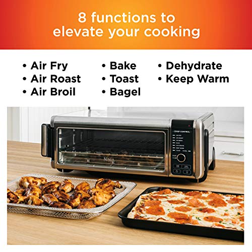 Ninja Digital Air Fry Countertop Oven, 8-in-1, XL Capacity, Silver, SP101 G9880