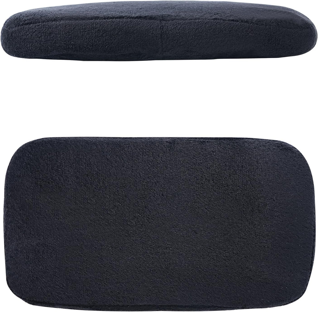 Armrest Elbow Pads for Chair, Ergonomic Memory Foam Cushion (2-PK-Black) W9817