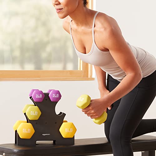 Amazon Basics Neoprene Dumbbell Hand Weights G9434