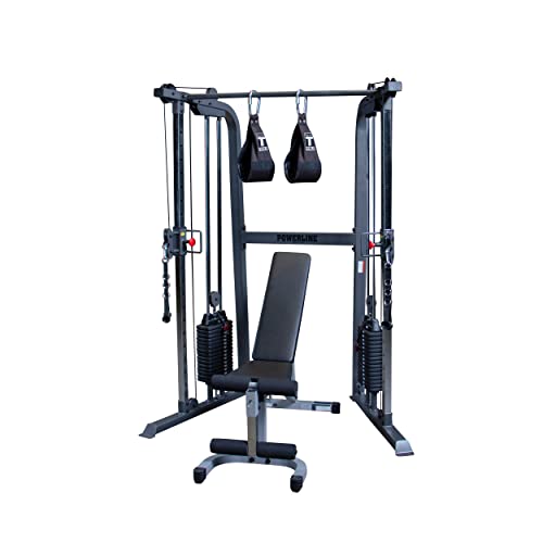 Body-Solid Powerline Cable Crossover Machine for Home & Commercial Gym C6262