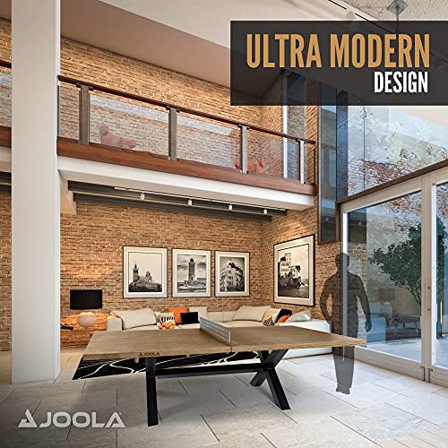 JOOLA Outdoor Table Tennis Table with Steel Net Set & Frame L349