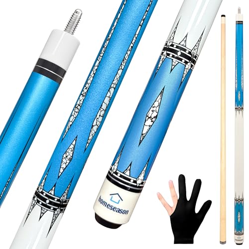 Pool Cue Stick 58 inch with Fiber Leather Tip J1025