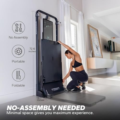 Gym Monster Smart Home Gym, Smith Machine Power Cage with Cable Crossover G34665