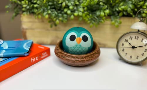 Amazon Echo Dot Kids (newest model) with parental controls, includes 1 year of Amazon Kids+, Owl E6968