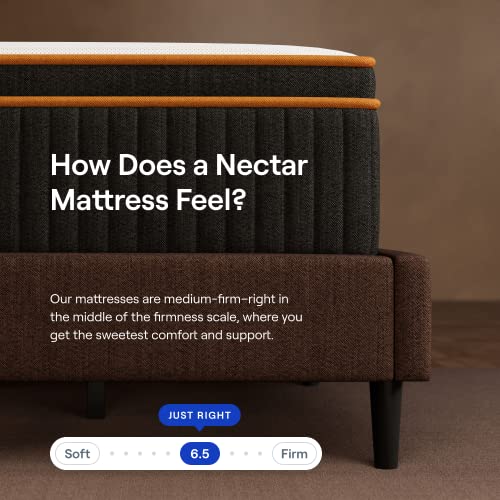 Nectar Hybrid Full Mattress 12 Inch Medium Firm Gel Memory Foam Y87993