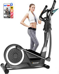 HARISON Elliptical Machine for Home, 350 LBS Capacity, Magnetic Resistance with Bluetooth D897592