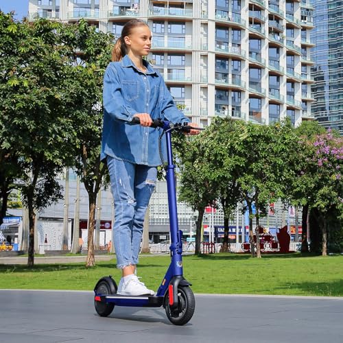 Caroma Electric Scooter for Adults, Foldable Commuting E-Scooter with Dual Braking System W663326
