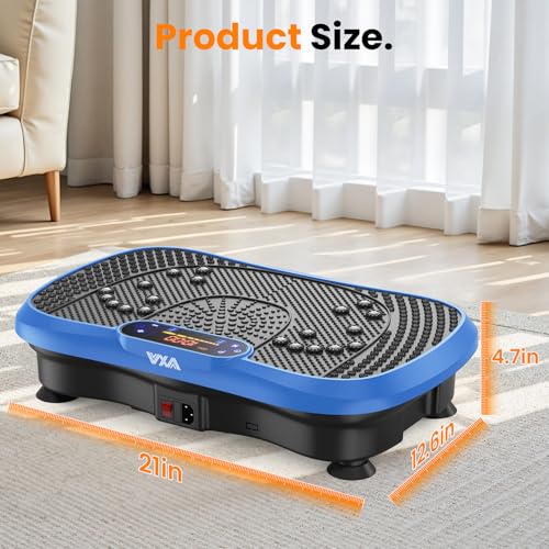 AXV Vibration Plate Fitness Platform Exercise Machine for Full Body Workout Q37919
