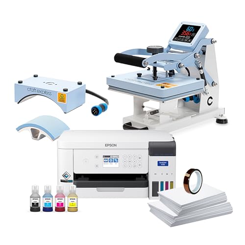 Epson SureColor F170 Dye-Sublimation Printer with Ink and Starter Kit V860