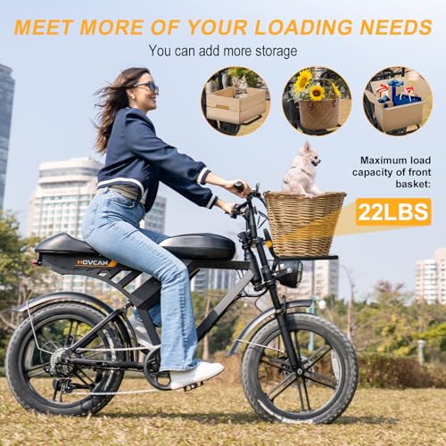 MOVCAN V30 Series Electric Bike for Adults 20" Fat Tire Ebike N31922