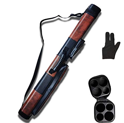 2x2 Hard Square Pool Cue Carrying Case N141