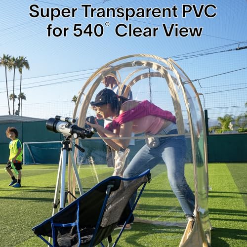 EighteenTek Pod All Weather Sports Tent - Instant Outdoor Bubble Shelter for 1-6 Person Camping P899