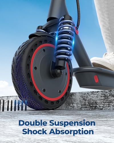 VOLPAM Electric Scooter, 350W/500W, 8.5"/10" Tires, Folding E-Scooter with Dual Braking Q653200