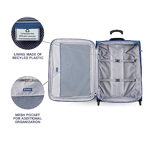 Travelpro Maxlite 5 Softside Expandable 2 Wheel Carry-On Luggage, Burgundy, 22-Inch Q6258