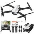 Holy Stone FPV Drone with 1080P HD Camera for Beginner Adults and Kids, HS280D Foldable RC Quadcopter with Brushless Motor, Optical Flow, Tap Fly, Voice Control, Gesture Selfie, 2 Modular Batteries