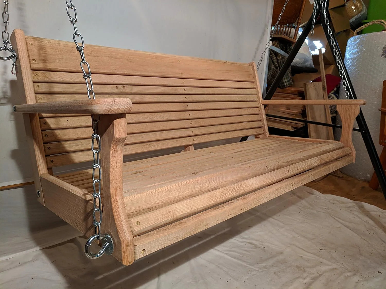 USA Made Wooden Porch Swing Y322