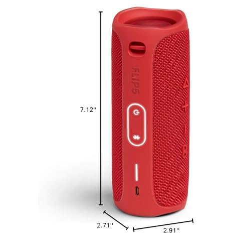 JBL FLIP 5 Waterproof Portable Bluetooth Speaker, Black T686